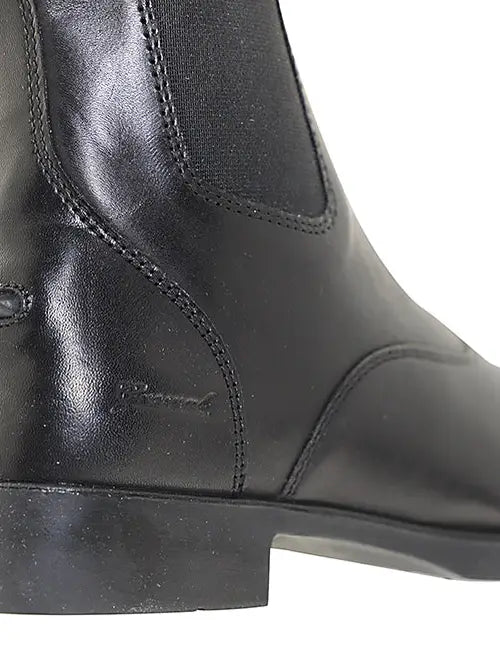 Adult Zip Up Top Grain Leather Paddock Riding Boots