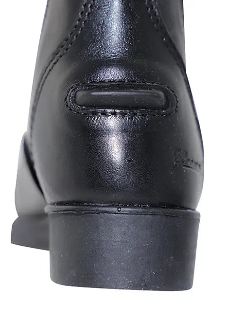 Adult Zip Up Top Grain Leather Paddock Riding Boots