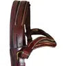 Quail Hollow Raised Snaffle Bridle with Flash