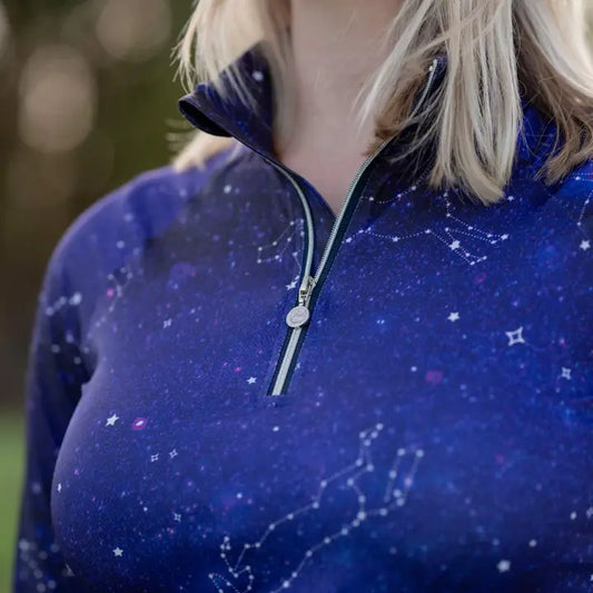 Constellation 1/4 Zip Light Riding Top ~ Limited Edition