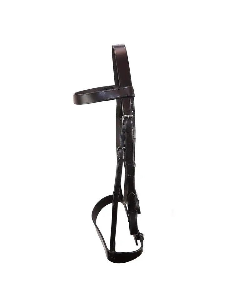 Fox Leather Hunting Snaffle Traditional English Horse Bridle