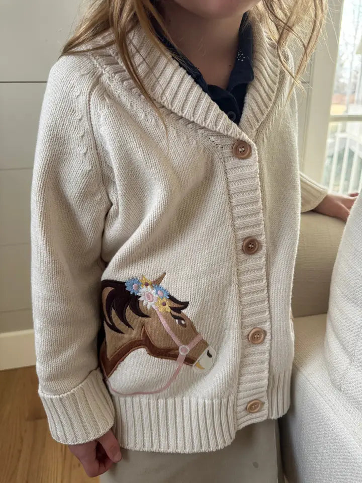 Gallop & Grace Kids Knit Cardigan