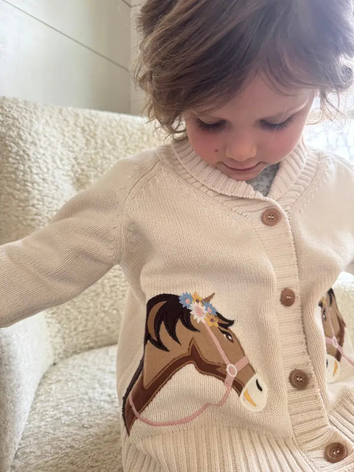 Gallop & Grace Kids Knit Cardigan