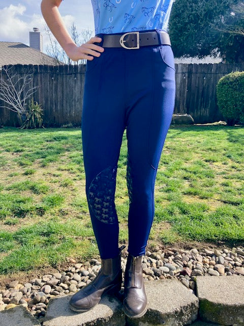 Women's Merino Wool Riding Breeches | Knee Grip Equestrian Breeches – Legacy Riders EQ
