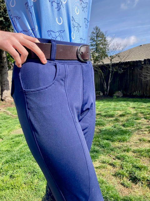 Women's Merino Wool Riding Breeches | Knee Grip Equestrian Breeches – Legacy Riders EQ