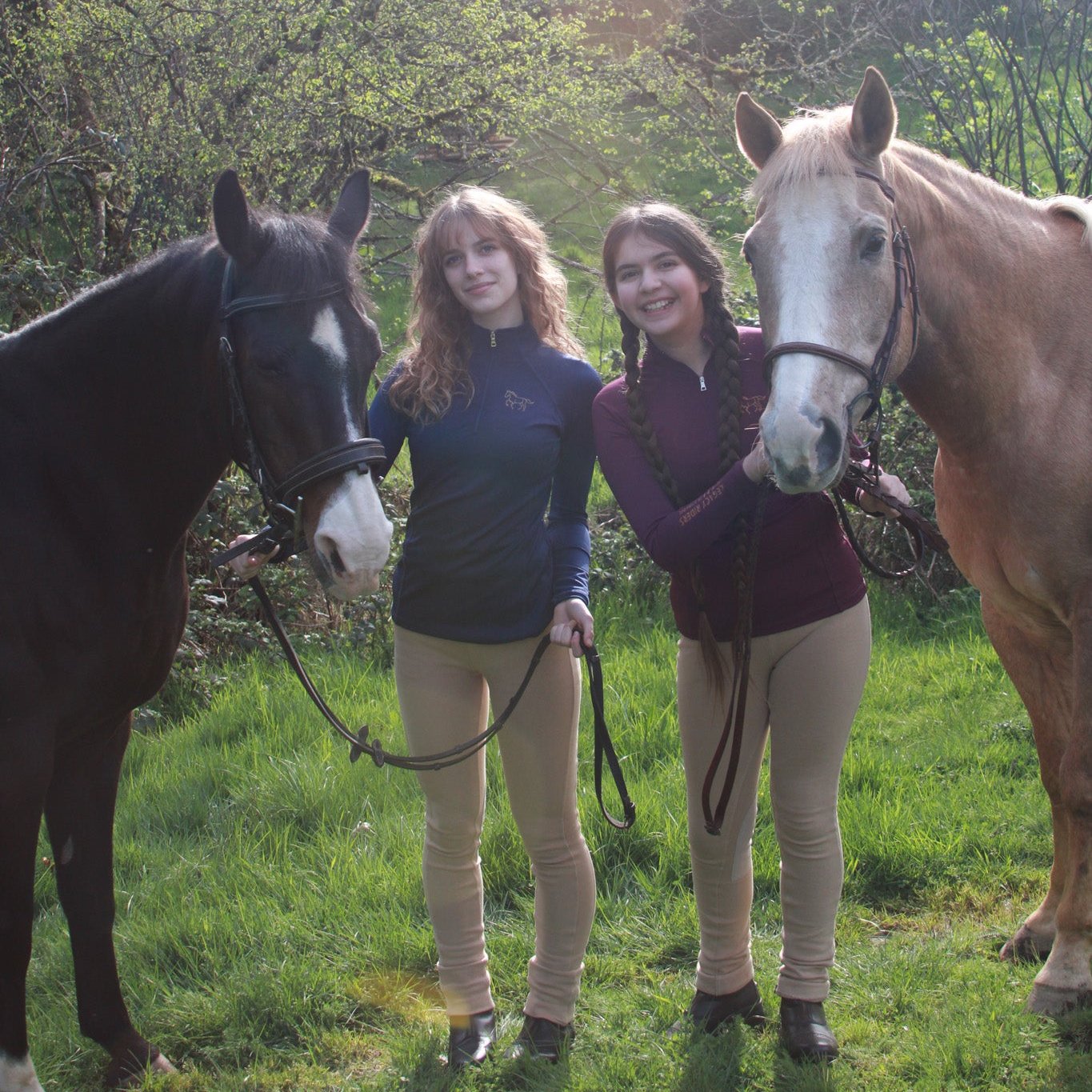 Legacy Classics- Navy Blue Riding Shirt
