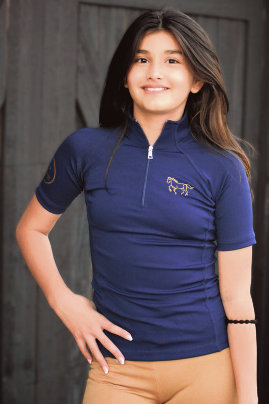 Legacy Classics - Short Sleeve Riding Shirt Youth