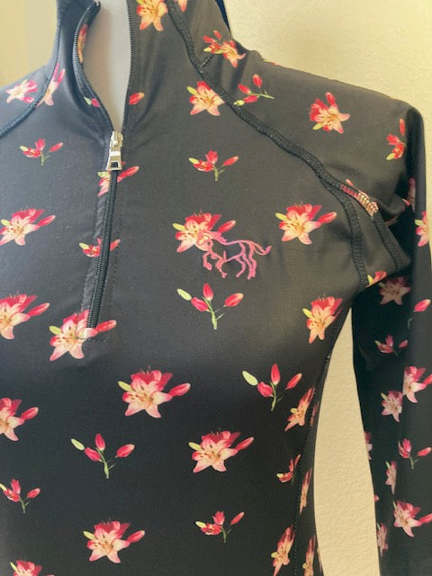 Everbloom - Midnight Lily Riding Shirt