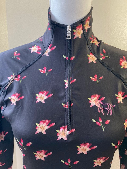 Everbloom - Midnight Lily Riding Shirt