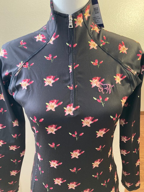 Everbloom - Midnight Lily Riding Shirt