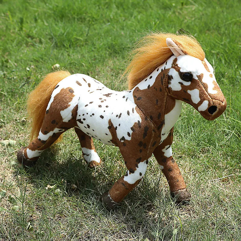 Realistic Plush Horse Toy