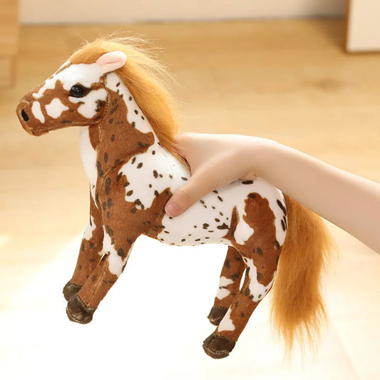 Realistic Plush Horse Toy