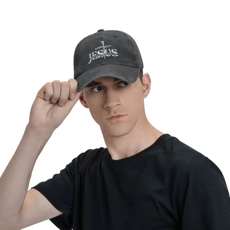 Jesus the Way, the Truth, the Life Baseball Cap
