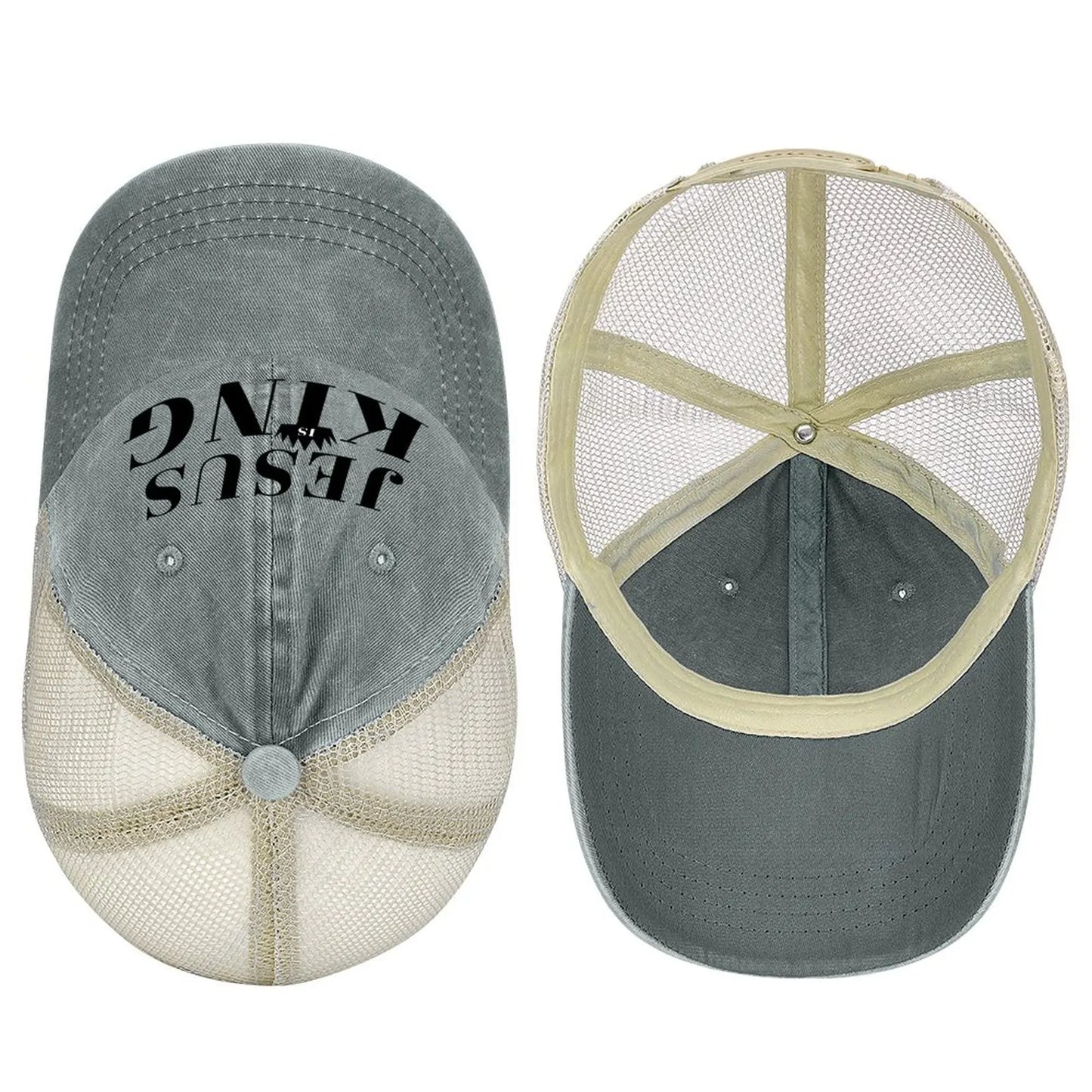 Jesus Is King Trucker Hat
