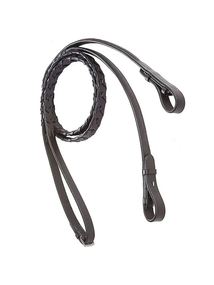 Spanish Bay - Fancy Raised Leather Hunter Horse Bridle