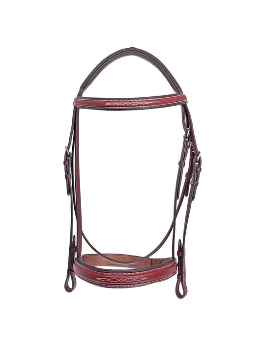 St. Andrews - Fancy Raised Leather Hunter Horse Bridle