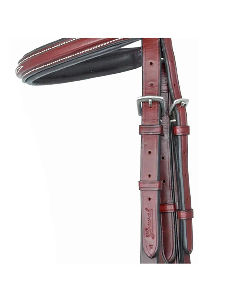 St. Andrews - Fancy Raised Leather Hunter Horse Bridle