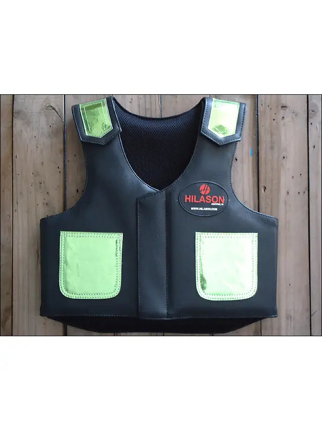 Bull Riding Vest Kids Junior Youth Bull Pro Rodeo Leather