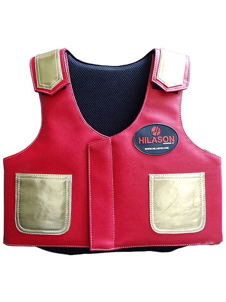 Bull Riding Vest Kids Junior Youth Bull Pro Rodeo Leather