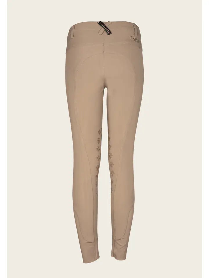 Equestrian Coquet Hunter Bamboo Tan Breeches