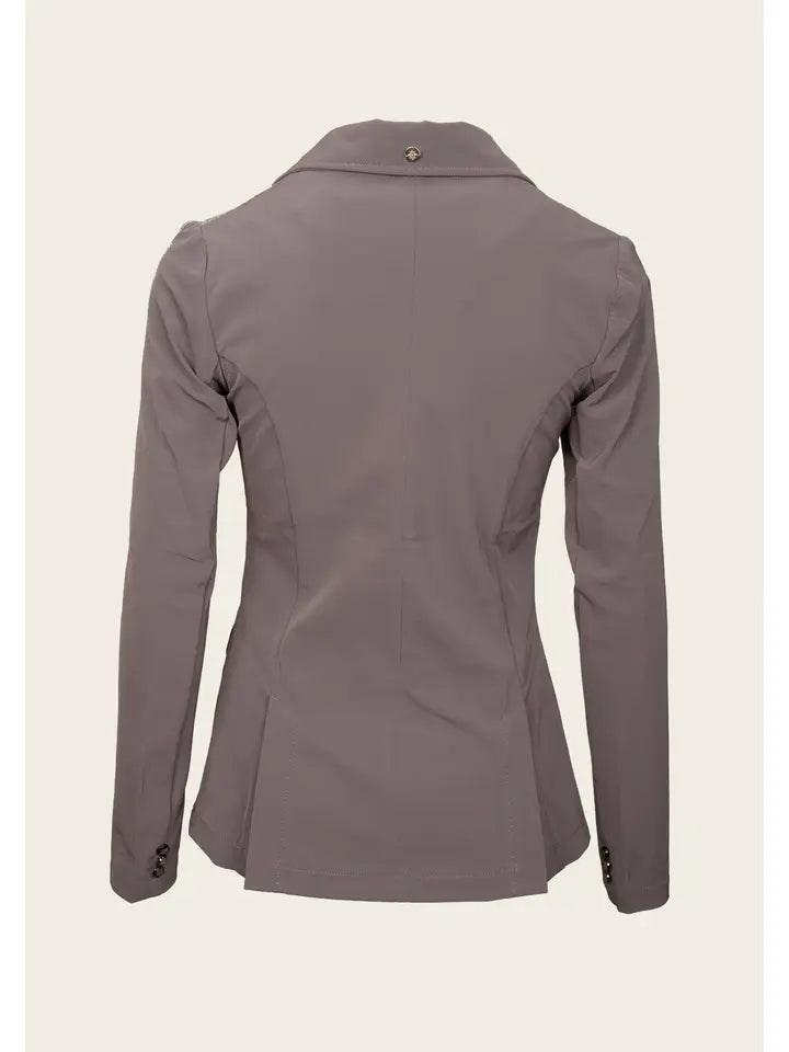Equestrian Grey Poppy Seed Hunter Show Jacket