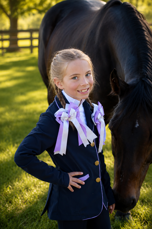 Lavender Lane Girl's Show Coat - Waterproof