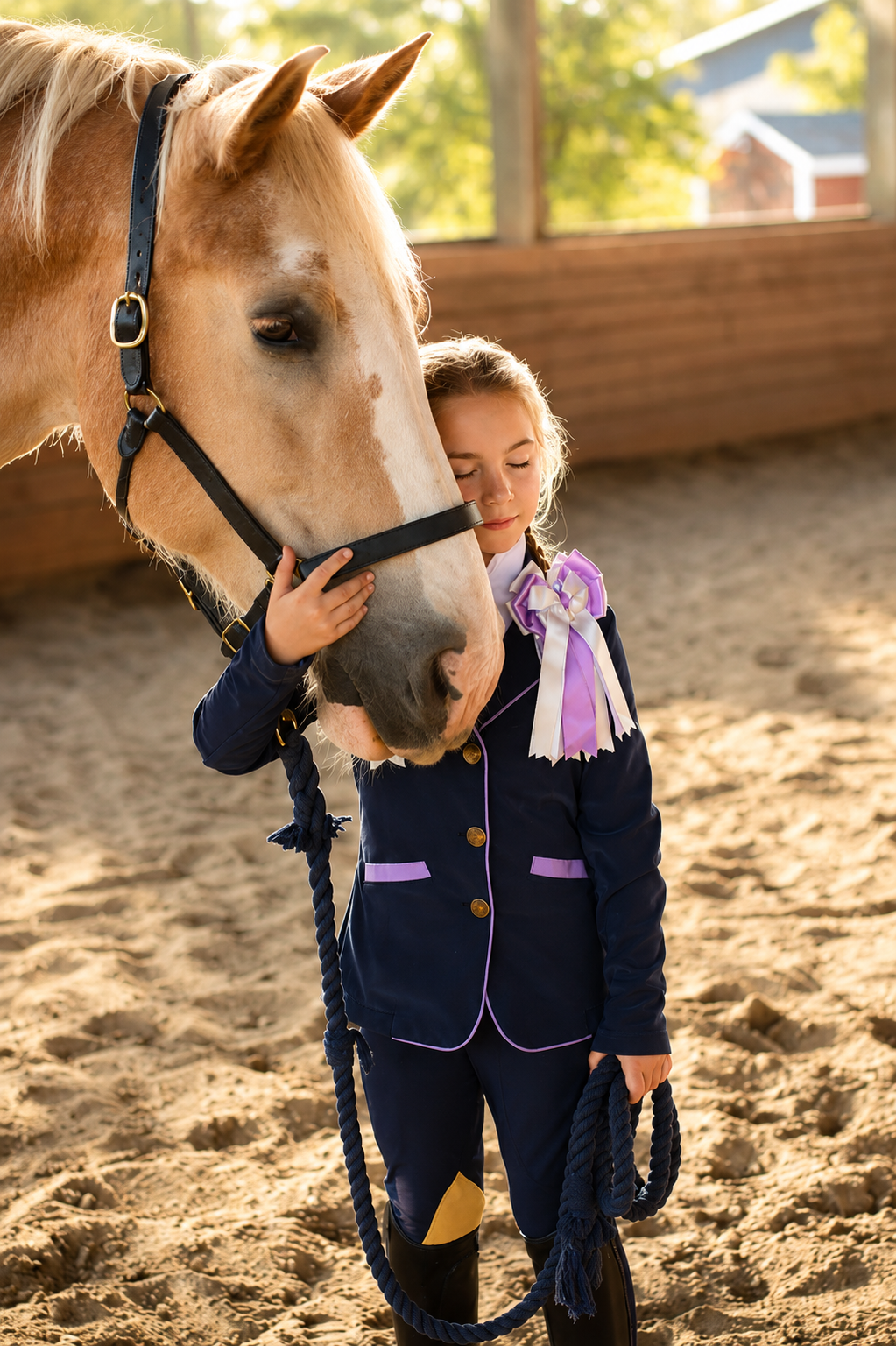 Lavender Lane Girl's Show Coat - Waterproof