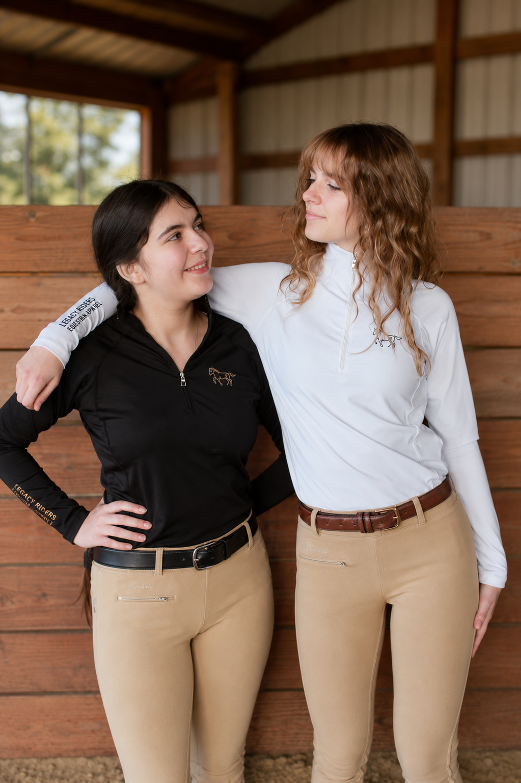 Legacy Classics - White Riding Shirt