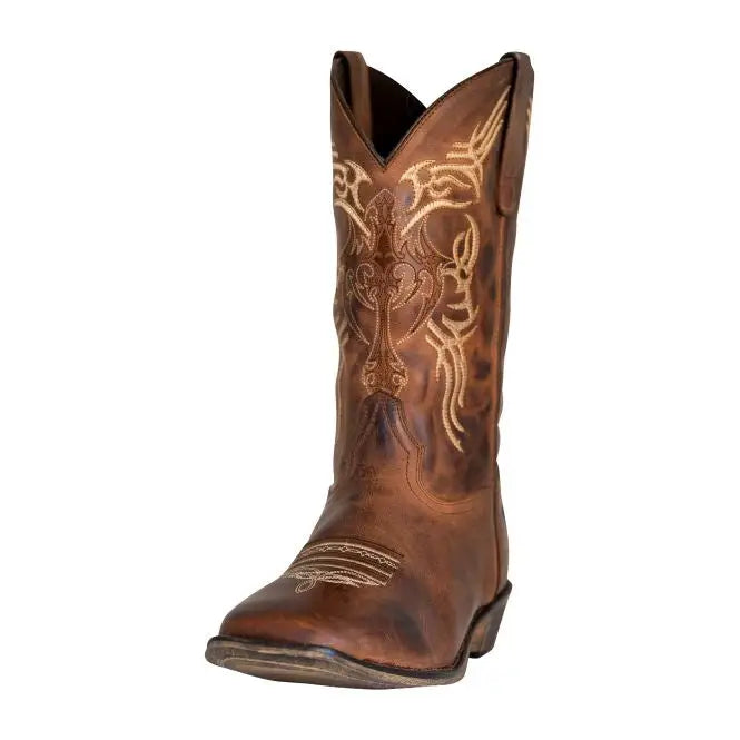 Tuffrider Men'S Lamar Wide Square Toe Western Boot