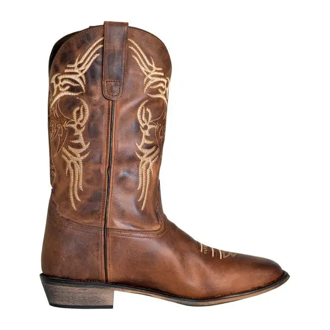 Tuffrider Men'S Lamar Wide Square Toe Western Boot