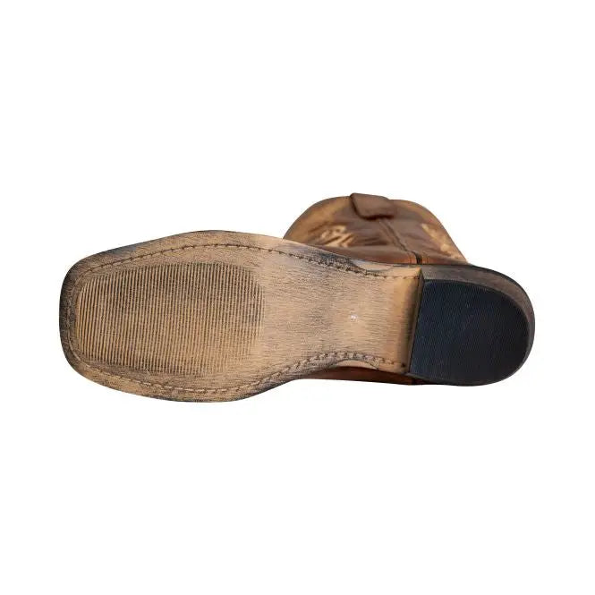Tuffrider Men'S Lamar Wide Square Toe Western Boot