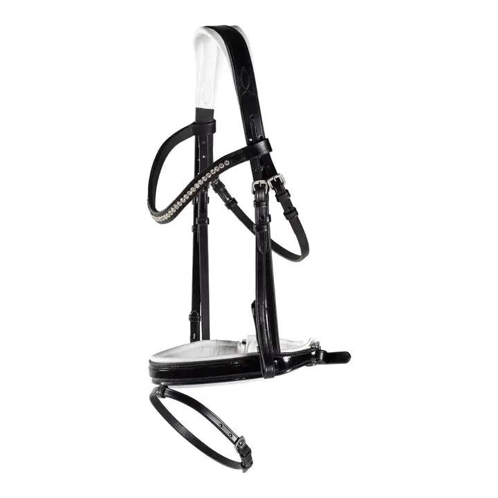 Reflection Patent Anatomical Leather Bridle + Bag | Ritmo