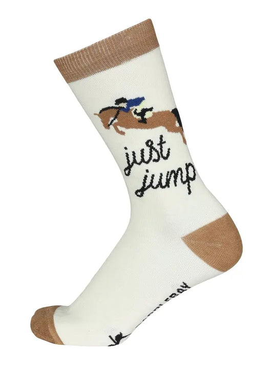 Dapplebay Knit Crew Socks - Just Jump