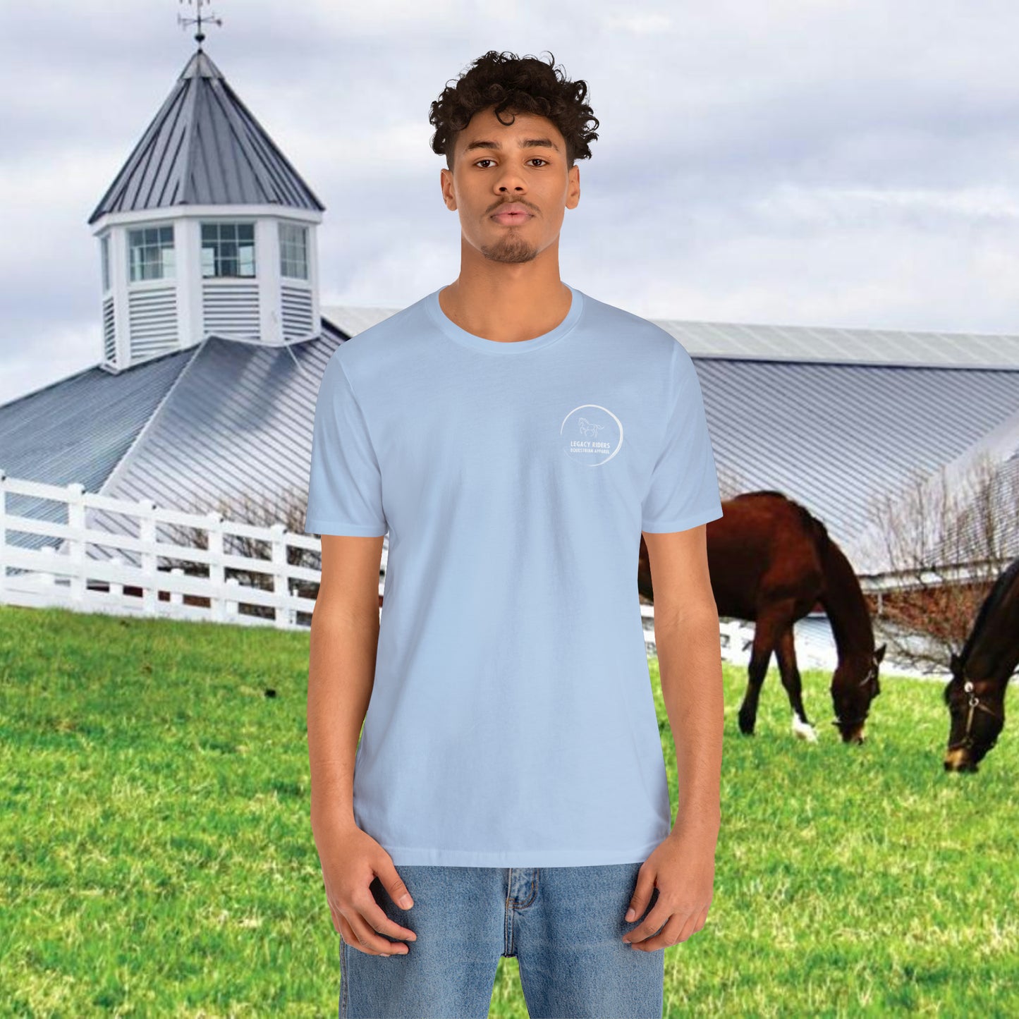 Legacy Riders Equestrian Unisex Jersey Short Sleeve Tee