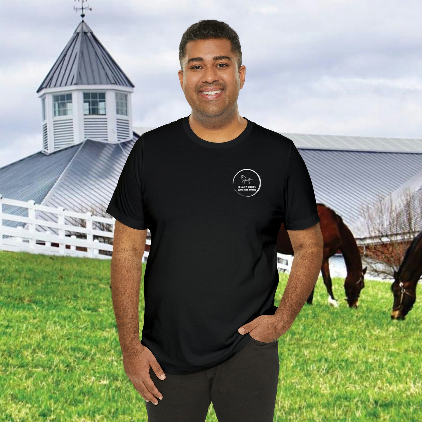 Legacy Riders Equestrian Unisex Jersey Short Sleeve Tee