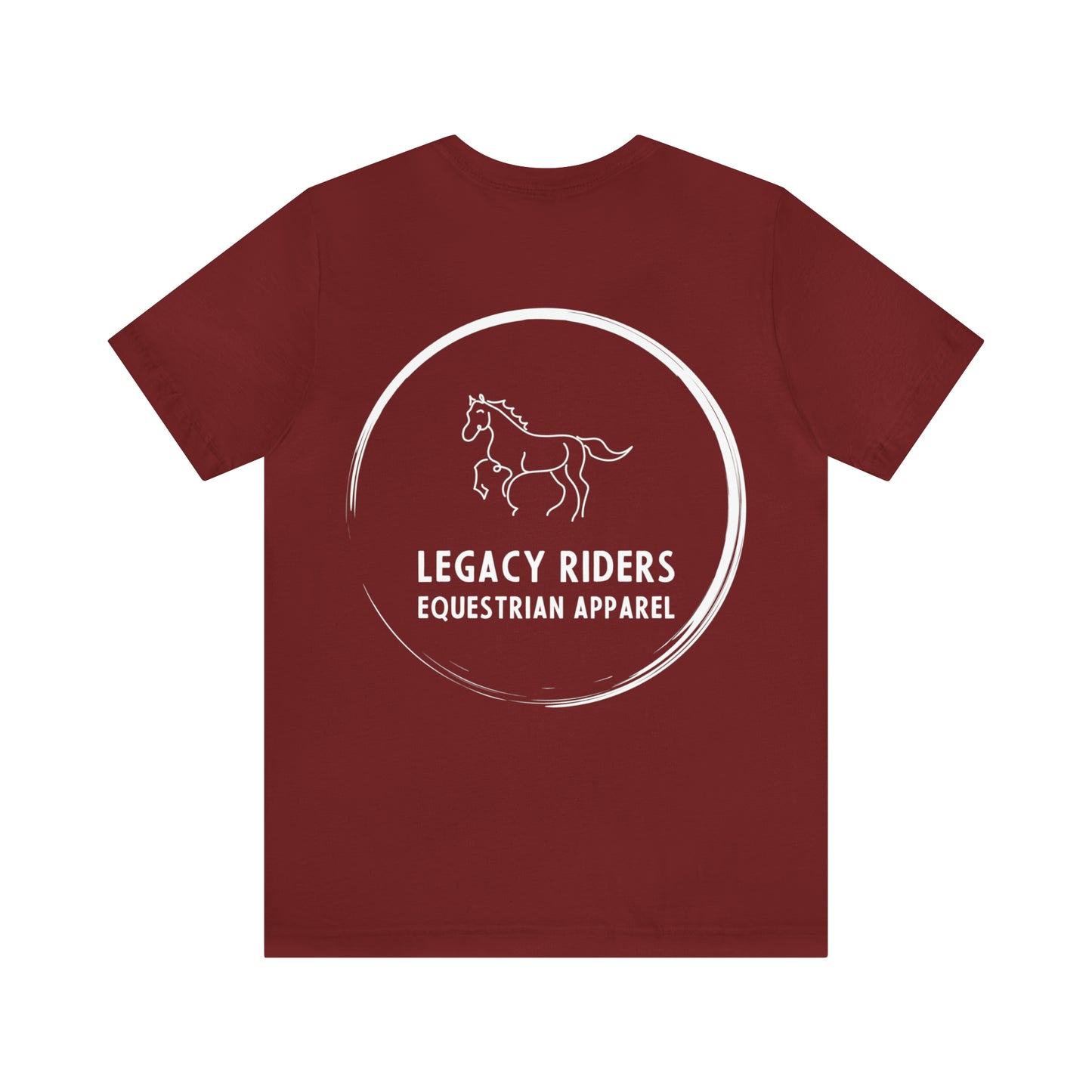 Legacy Riders Equestrian Unisex Jersey Short Sleeve Tee