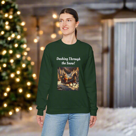 Dashing Through the Snow! Christmas Sweatshirt