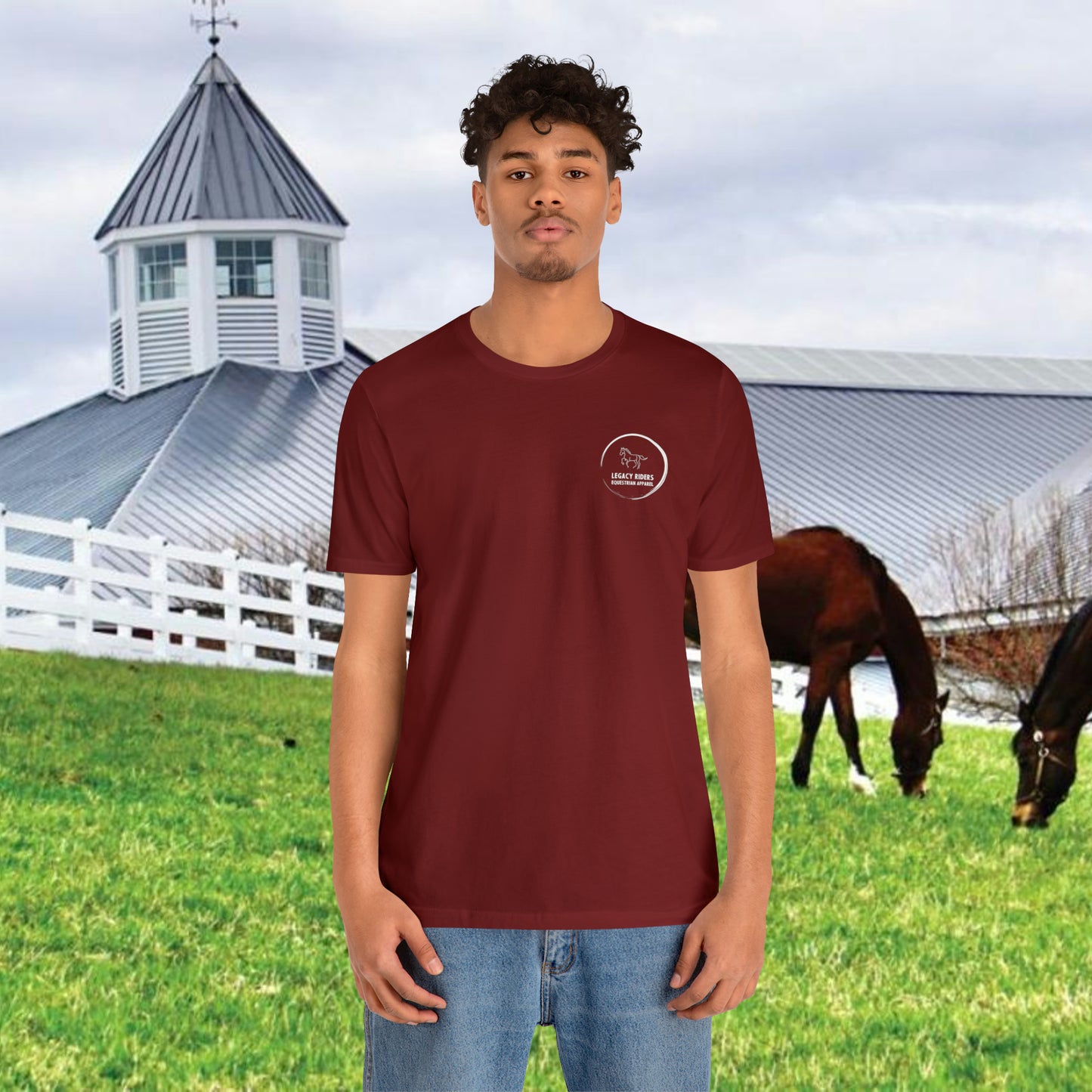 Legacy Riders Equestrian Unisex Jersey Short Sleeve Tee