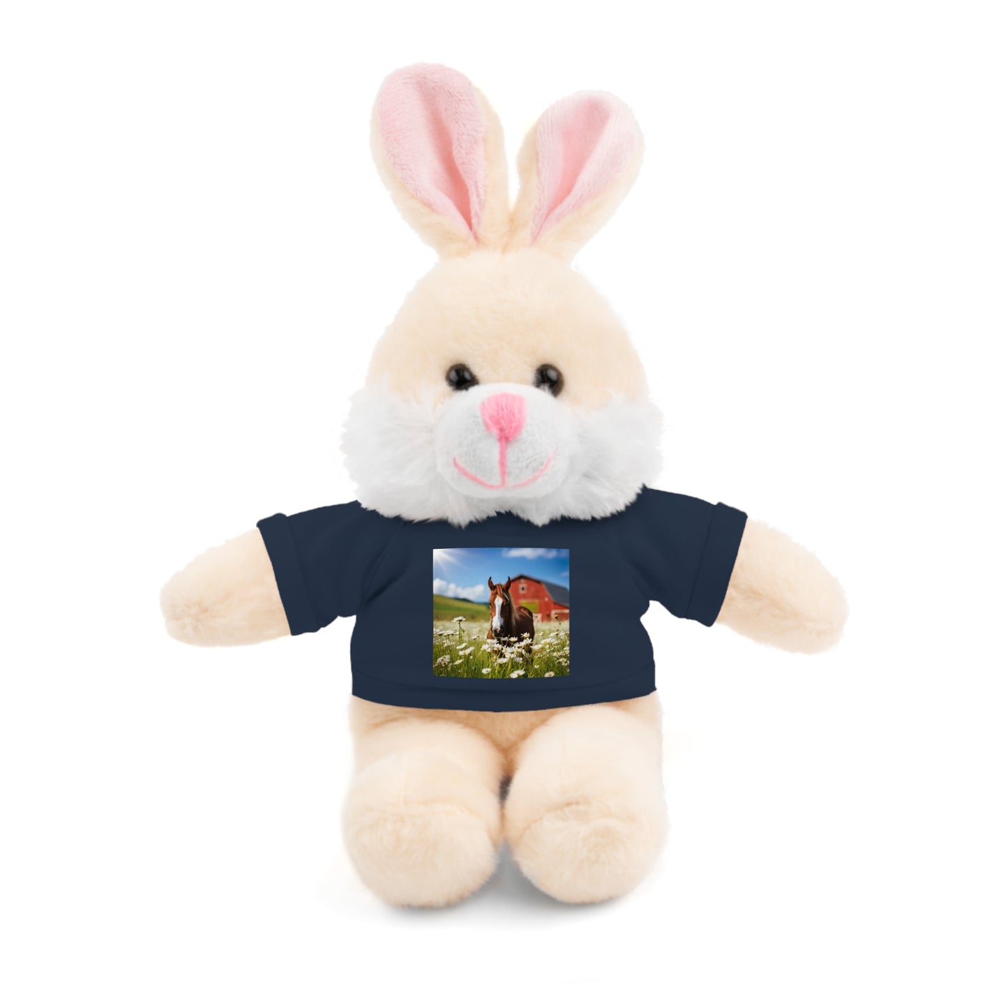 Stuffed Animals Plush with Farm Horse Tee