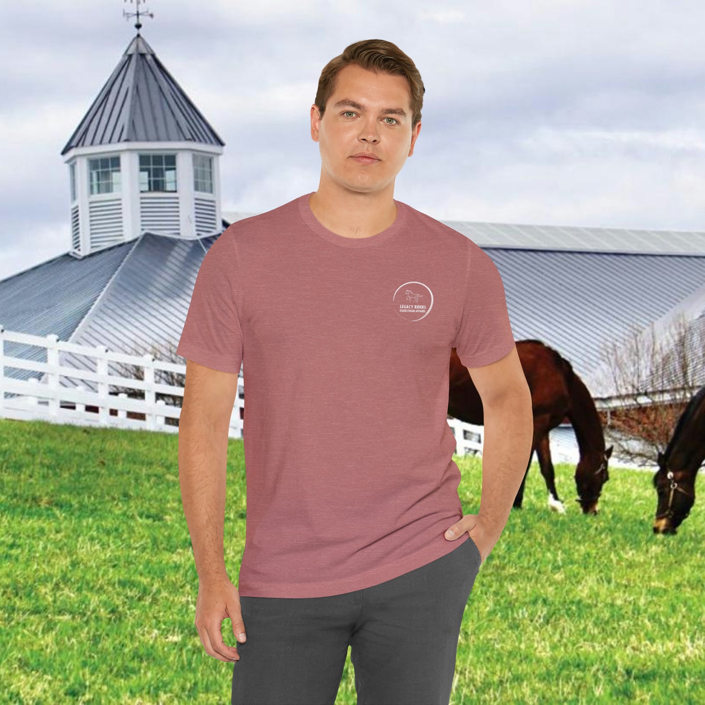 Legacy Riders Equestrian Unisex Jersey Short Sleeve Tee