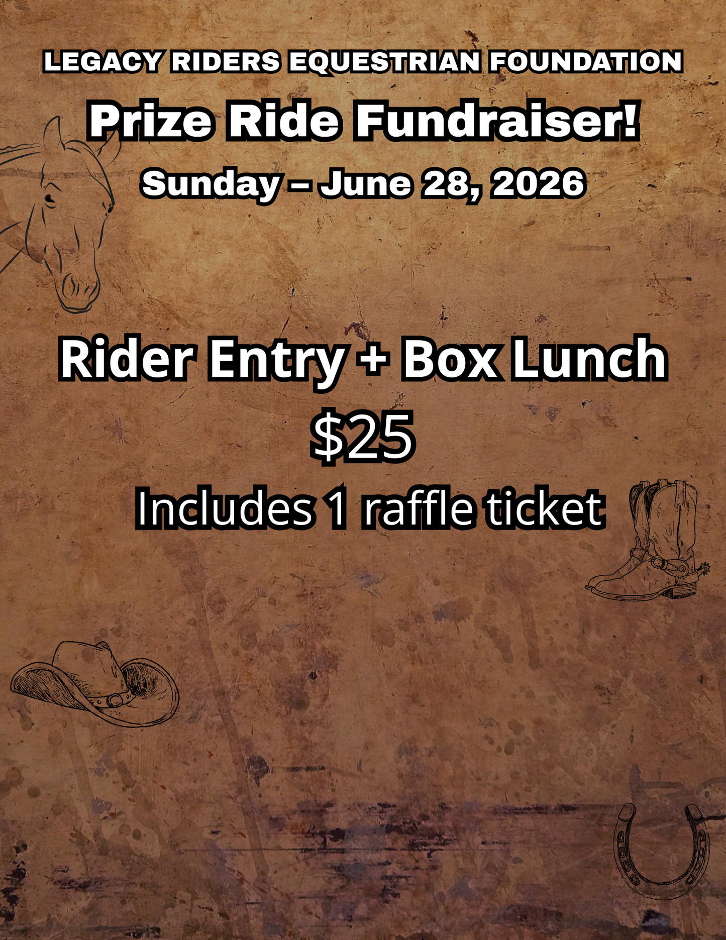 Rider Entry + Box Lunch