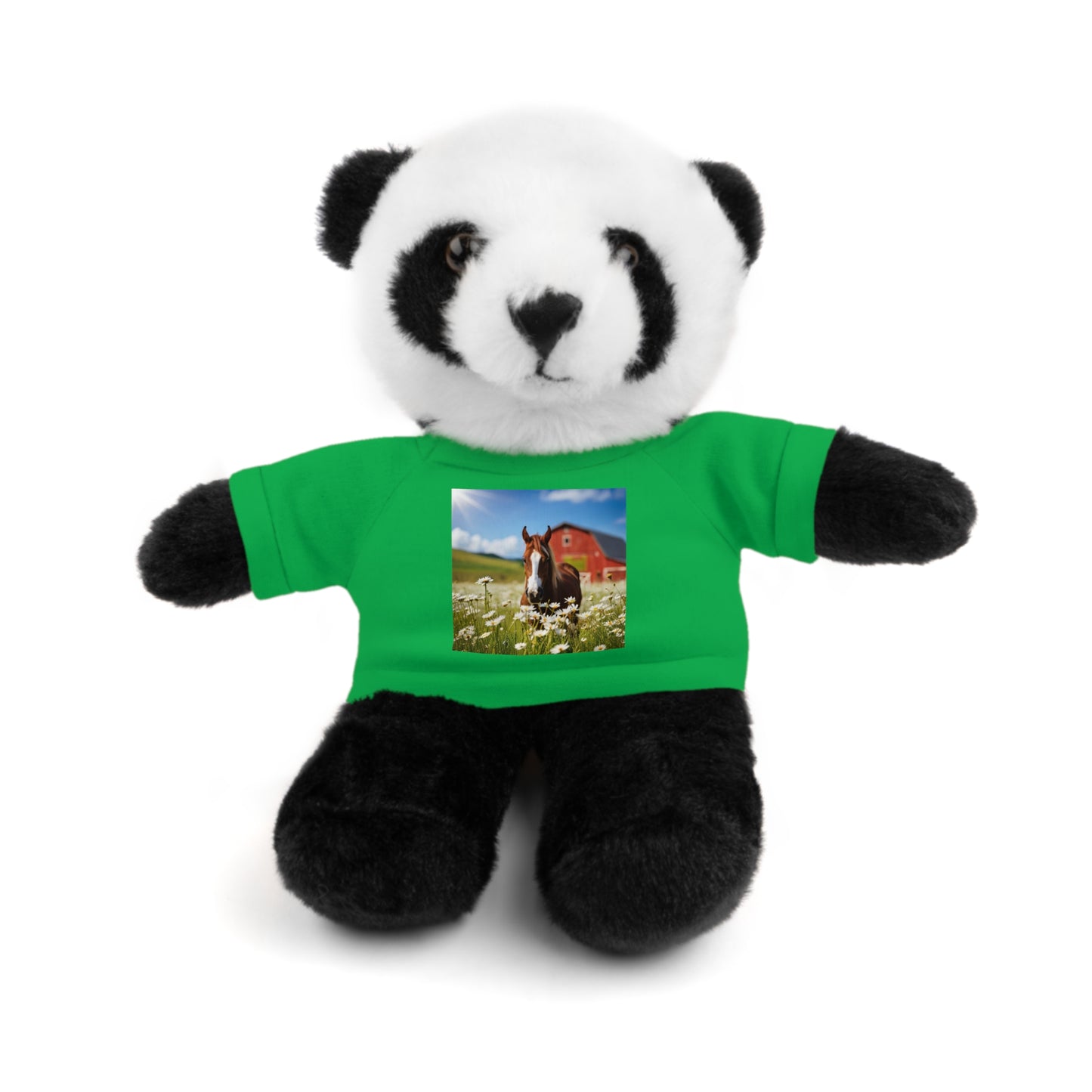 Stuffed Animals Plush with Farm Horse Tee