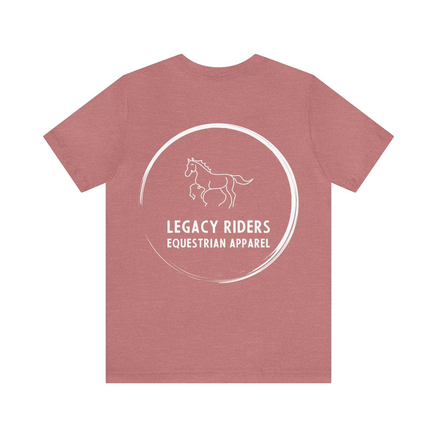 Legacy Riders Equestrian Unisex Jersey Short Sleeve Tee