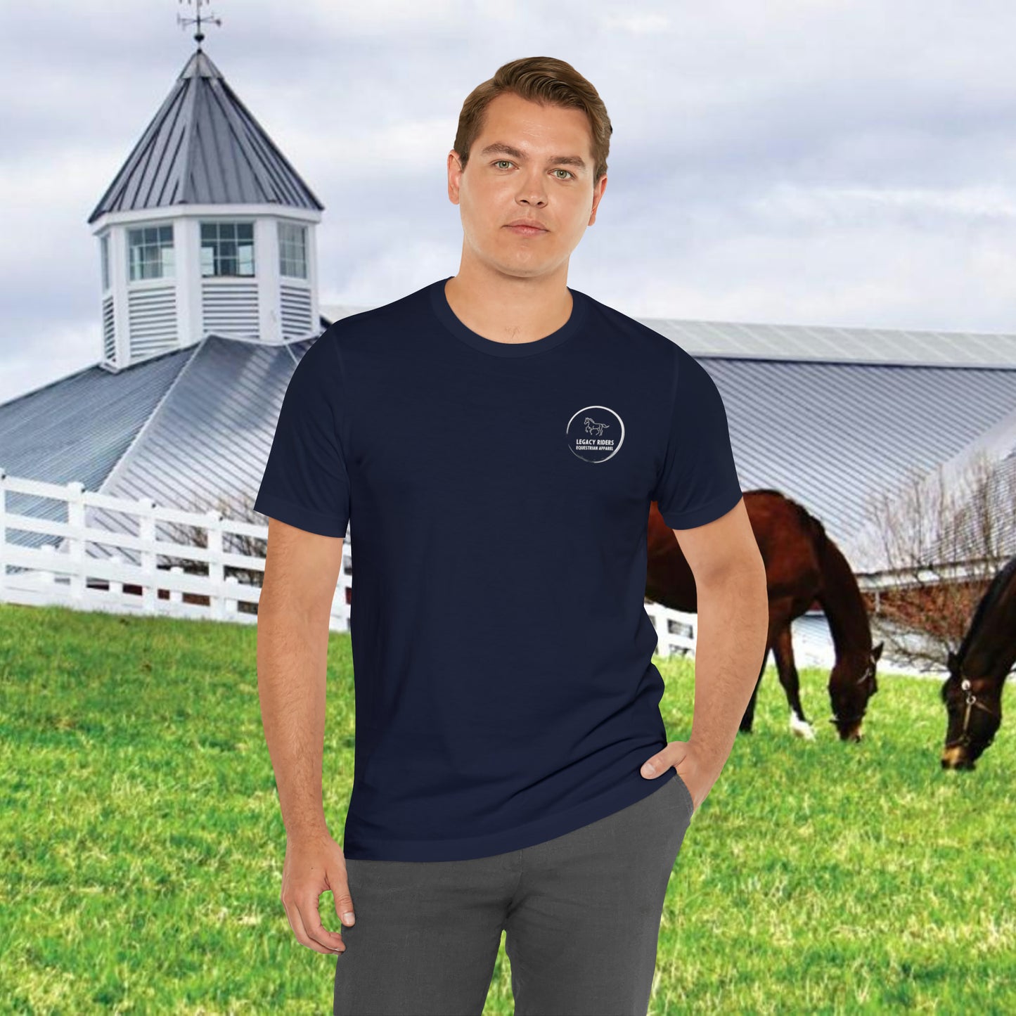 Legacy Riders Equestrian Unisex Jersey Short Sleeve Tee