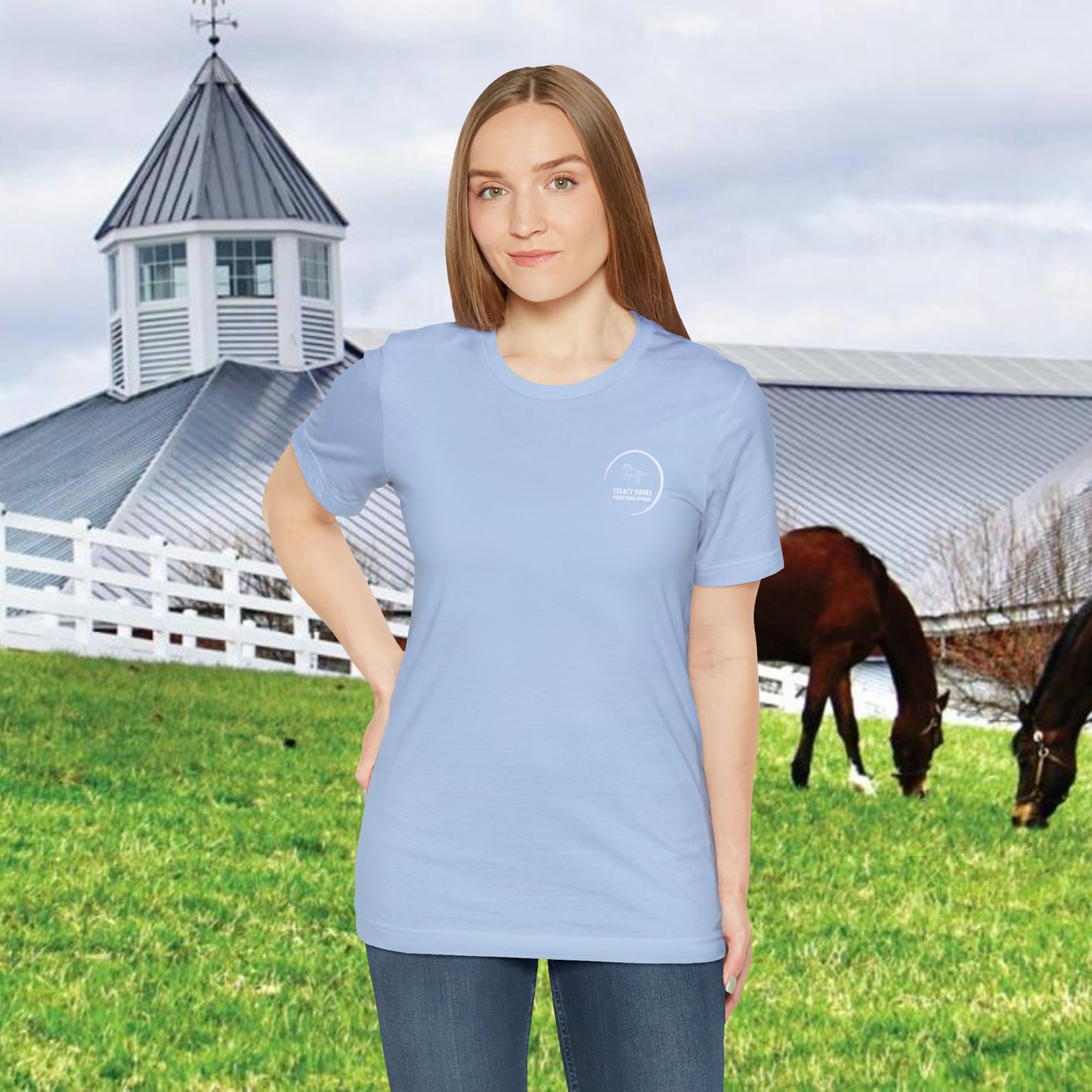 Legacy Riders Equestrian Unisex Jersey Short Sleeve Tee