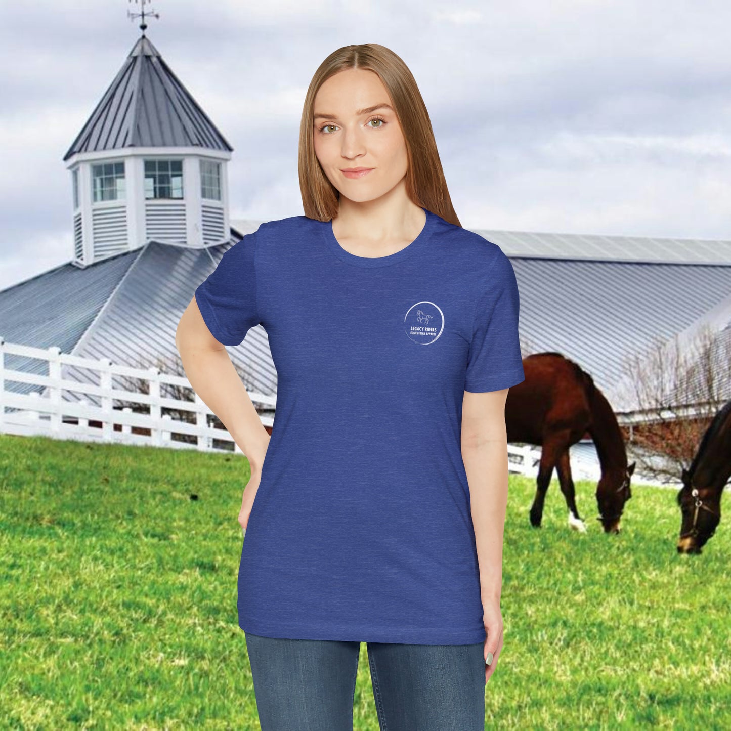 Legacy Riders Equestrian Unisex Jersey Short Sleeve Tee