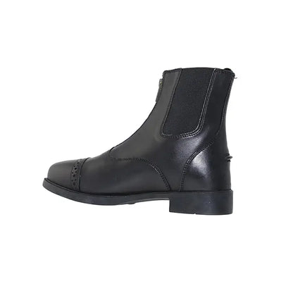 Adult Zip Up Synthetic Leather Paddock Boots