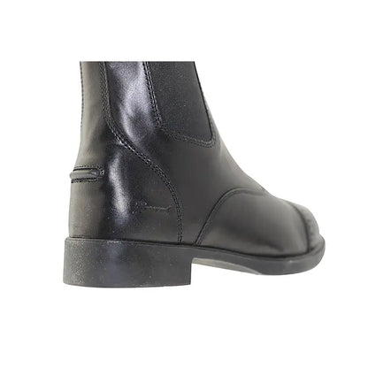 Adult Zip Up Synthetic Leather Paddock Boots