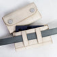 Ames Belt Bag in Ivory