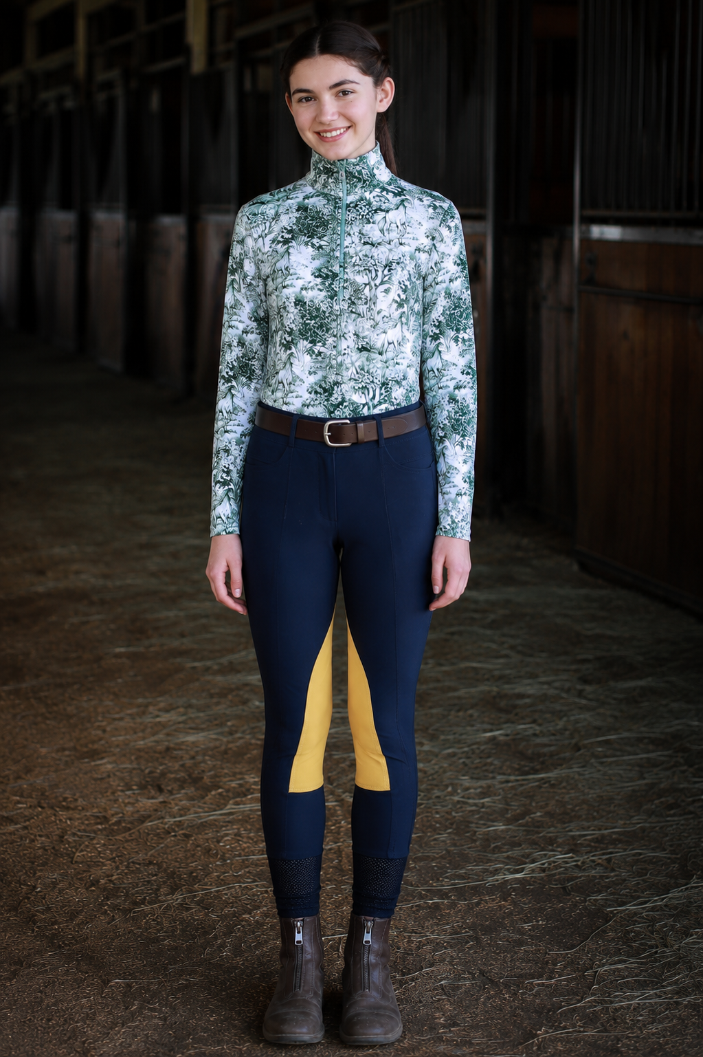Blue Ribbon Riders - Navy Blue Children's Riding Pants